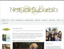Tablet Screenshot of naturalsuburbia.com